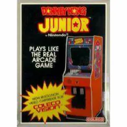 jeu cbs coleco vision donkey kong junior