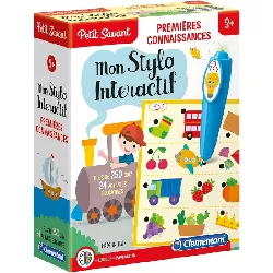 jeu petit savant-mon stylo interactif, 3-5 ans - clementoni