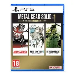 jeu ps5 metal gear solid : master collection vol. 1