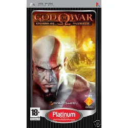 jeu psp god of war platinium