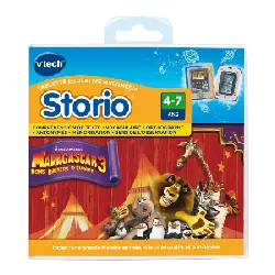 jeux storio et storio 2 vtech madagascar 3