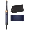 lisseur sans fil dyson airwrap complete long bleu/cuivré + etui