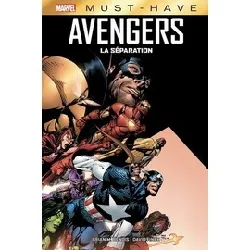 livre avengers - la séparation