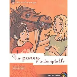 livre clara et les poneys tome 8 - un poney indomptable