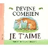 livre devine combien je t'aime