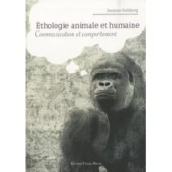 livre ethologie animale et humaine