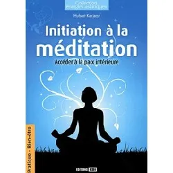 livre initiation a la meditation