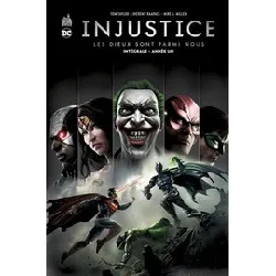 livre injustice : les dieux sont parmi nous intégrale tome 1 - année un