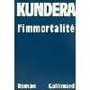 livre l'immortalité