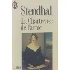 livre la chartreuse de parme - stendhal