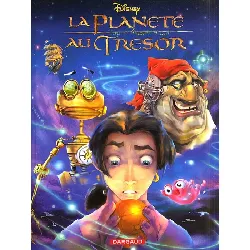 livre la planète au trésor - disney