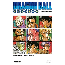 livre manga dragon ball - édition originale - tome 41 - courage, super gotenks