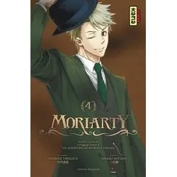 livre moriarty tome 4 - ryosuke takeuchi, hikaru miyoshi