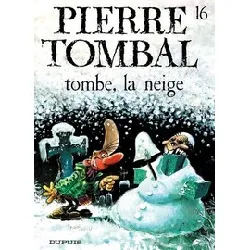 livre pierre tombal - tombe, la neige (réédition)