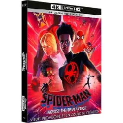 livre spider - man : across the spider - verse - 4k ultra hd + blu - ray