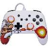 manette filaire améliorée powera pour switch - fireball mario