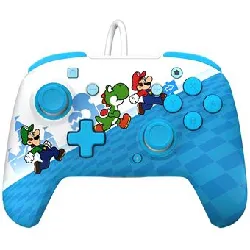 manette filaire pdp super mario rematch 500-134-mres (switch)