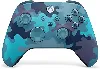 manette xbox wireless controller sans fil mineral camo bleu