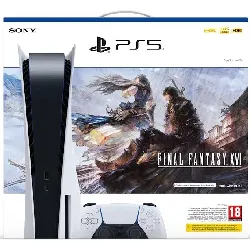 pack console ps5 standard + final fantasy xvi en téléchargement
