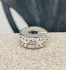 pandora charm clip pavé double rang argent 925 millième (22 ct) 2,66g