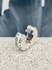 pandora charm clip pavé double rang argent 925 millième (22 ct) 2,66g