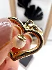 pendentif coeur or perle or 750 millième (18 ct) 1,38g