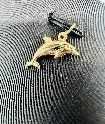 pendentif dauphin or or 750 millième (18 ct) 0,62g