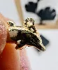 pendentif dauphin or or 750 millième (18 ct) 0,62g
