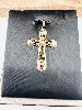 pendentif or croix motif ajouré or 750 millième (18 ct) 2,23g