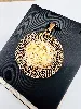 pendentif or serti d'une pièce d'or souverain georges v 1918 or 750 millième (18 ct) 15,09g