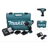 perceuse visseuse à percussion makita 12v cxt - 2 batteries bl1021b 2.0ah - 1 chargeur dc10wd hp333dwae