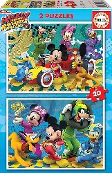 puzzle 2x20 mickey et ses amis top départ