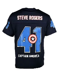 t-shirt marvel - captain america - sports us replica unisex (l)