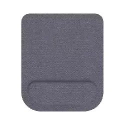 tapis de souris 19,5 x 23,5 cm avec repose-poignet noir