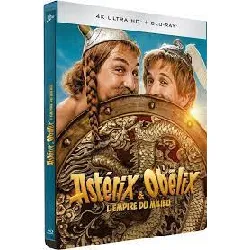 blu-ray astérix et obélix : l'empire du milieu édition limitée steelbook 4k ultra hd