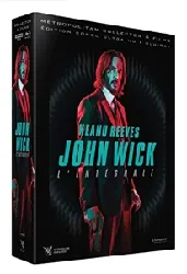 blu-ray john wick - l'intégrale les 4 chapitres - édition collector - 4k ultra hd + blu-ray