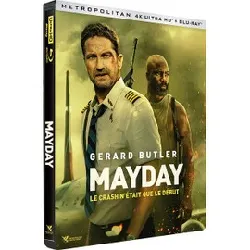 blu-ray mayday - 4k ultra hd + blu - ray - édition boîtier steelbook