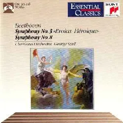 cd beethoven | cleveland orchestra - george szell - symphony no.3 »eroica« - »héroique« | symphony no.8 (1991)