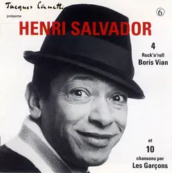 cd boris vian by henri salvador et les garçons - 4 rock 'n' roll et 10 chansons (1989)