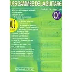 cd gammes guitare vol 2 cd