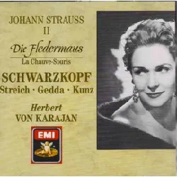 cd johann strauss jr. - die fledermaus = la chauve - souris (1988)