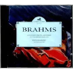 cd johannes brahms - danses hongroises - intermezzi (1994)