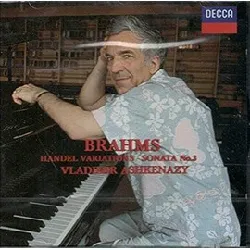 cd johannes brahms - handel variations - sonata no.3 (1997)