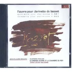 cd l'oeuvre pour clarinette de basset