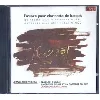 cd l'oeuvre pour clarinette de basset