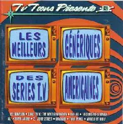 cd  - les meilleurs génériques des séries t.v américaines - 80's (1997)