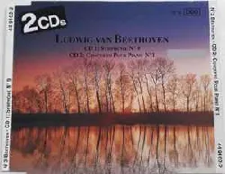 cd ludwig van beethoven - beethoven n°3 - symphonie n°9 / concerto pour piano n°1 (1993)
