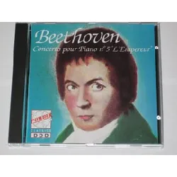 cd ludwig van beethoven - concerto pour piano n° 5 'l'empereur' (1990)