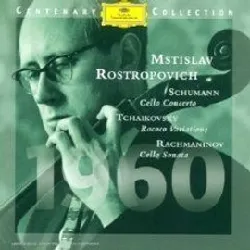 cd mstislav rostropovich - schumann cello concerto / tchaikovsky rococo variations / rachmaninov cello sonata (1998)