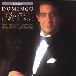 cd placido domingo - greatest love songs (1988)